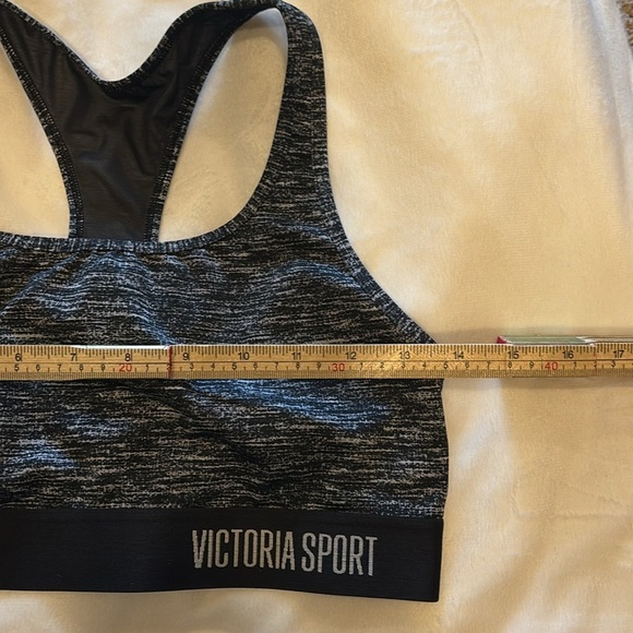 Victoria's Secret Black and Gray Sports Bra with Racerback - Picture 5 of 5